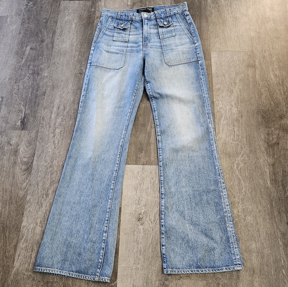 Veronica Beard Light Blue Flare Jeans - Picture 2 of 9